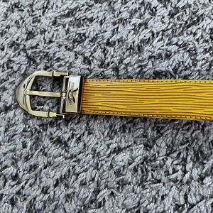 Louis Vuitton Epi Leather belt size 85